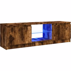 Description générale Ce meuble TV au design élégant et pratique avec éclairage LED est conçu pour devenir un point central de ...
