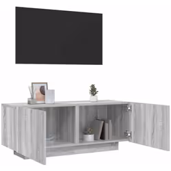 Avec un design élégant mais pratique, ce meuble TV est destiné à devenir un point de mire de votre pièce. Matériau pratique : ...