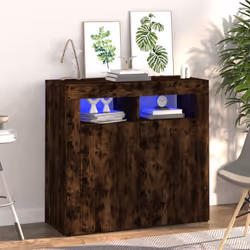 Description générale Ce buffet avec lumières LED, au design minimaliste, est un ajout pratique et décoratif à votre intérieur ...