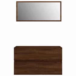 VidaXL 815740, Marron, Bois, 800 mm, 385 mm, 450 mm, 80 cm