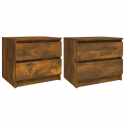 VidaXL 815823, Chêne, Bois, 500 mm, 390 mm, 435 mm, 2 pièce(s)