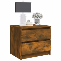 VidaXL 815823 Table de nuit et table de chevet Chêne - Vue supplémentaire 6