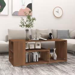 Cette table basse ajoute un style moderne ainsi qu'un grand espace de rangement à votre décor actuel ! Matériau pratique : le ...