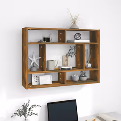 VidaXL 815843 étagères Bois Chêne, Marron