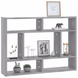VidaXL 815844 étagères Bois Gris - Vue supplémentaire 5