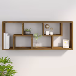 VidaXL 815846 étagères Bois Chêne, Marron - Vue supplémentaire 8