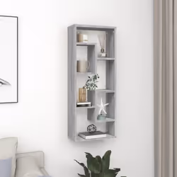 VidaXL 815847 étagères Bois Gris