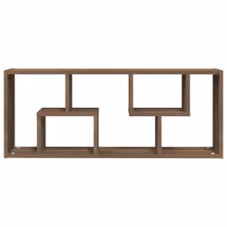 VidaXL 815848 étagères Bois Marron, Bois - Vue supplémentaire 4