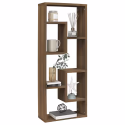 VidaXL 815848 étagères Bois Marron, Bois - Vue supplémentaire 6