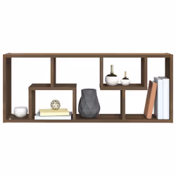 VidaXL 815848 étagères Bois Marron, Bois - Vue supplémentaire 7