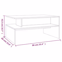 VidaXL 815855 Table à café, latérale et de salon - Vue supplémentaire 6