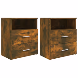 VidaXL 815859, Chêne, Bois, 500 mm, 320 mm, 600 mm, 2 pièce(s)