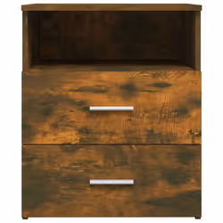 VidaXL 815859 Table de nuit et table de chevet Chêne - Vue supplémentaire 6