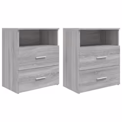 VidaXL 815861, Chêne, Bois, 500 mm, 320 mm, 600 mm, 2 pièce(s)