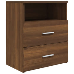 VidaXL 815862 Table de nuit et table de chevet Chêne