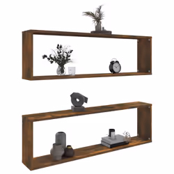 VidaXL 815906 étagères Bois Chêne, Marron - Vue supplémentaire 8