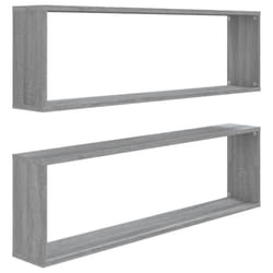 VidaXL 815909 étagères Bois Gris