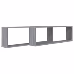 VidaXL 815909 étagères Bois Gris
