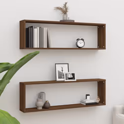 VidaXL 815913 étagères Bois Marron, Bois