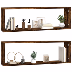 VidaXL 815915 étagères Bois Chêne, Marron - Vue supplémentaire 4