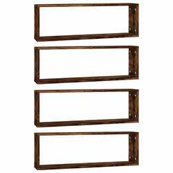 VidaXL 815916, Bois, Chêne, Marron, 800 mm, 150 mm, 265 mm, 4 pièce(s)
