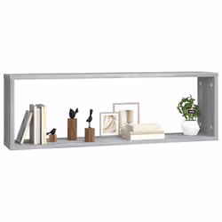 VidaXL 815918 étagères Bois Gris