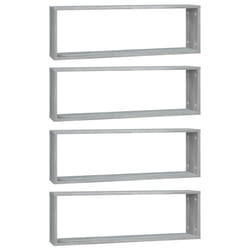 VidaXL 815919 étagères Bois Gris