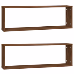 VidaXL 815921, Bois, Marron, Bois, 800 mm, 150 mm, 265 mm, 2 pièce(s)