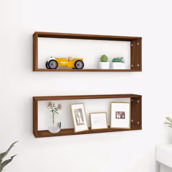 VidaXL 815921 étagères Bois Marron, Bois
