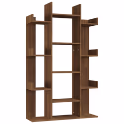 VidaXL 816004, Marron, Chêne, Bois, Bois, 860 mm, 255 mm, 1400 mm
