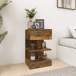 VidaXL 816041 Table de nuit et table de chevet Chêne