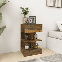 VidaXL 816042 Table de nuit et table de chevet Chêne