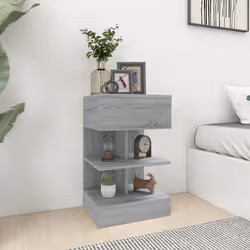 VidaXL 816043 Table de nuit et table de chevet Chêne