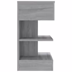 VidaXL 816043 Table de nuit et table de chevet Chêne - Vue supplémentaire 4