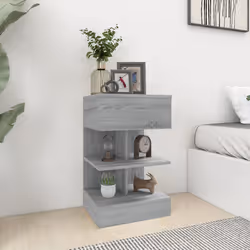 VidaXL 816044 Table de nuit et table de chevet Chêne