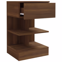 VidaXL 816045 Table de nuit et table de chevet Chêne