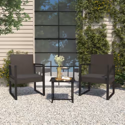 Détendez-vous et profitez de vos loisirs avec cet ensemble de salon de jardin avec coussins chez vous ! Matériau durable : le ...