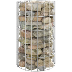 Vidaxl - Poteau à gabion circulaire Acier galvanisé Ø30x50 cm