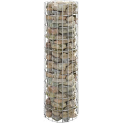 Vidaxl - Poteau à gabion circulaire Acier galvanisé Ø30x100 cm