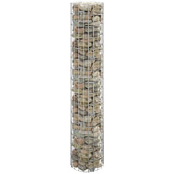 Vidaxl - Poteau à gabion circulaire Acier galvanisé Ø30x150 cm