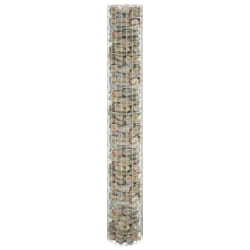 vidaXL Poteau à gabion circulaire 30x200 cm