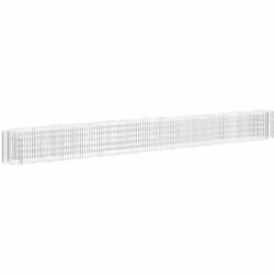 Ce lit surélevé en gabion est un moyen pratique de créer une bordure solide pour les fleurs dans votre jardin et sur votre te ...