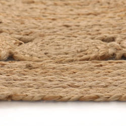 Vidaxl - Tapis Design tressé Jute 240 cm Rond