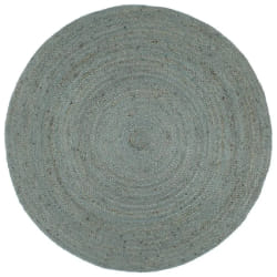 Tapis VidaXL en jute rond 240 cm - Vert olive