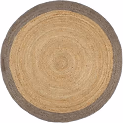 Donnez à votre intérieur une touche pastorale avec ce tapis en jute tressé ! C'est le choix parfait pour décorer votre pièce  ...