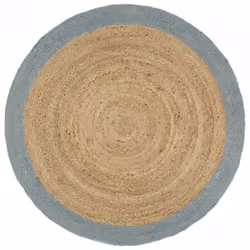 Donnez à votre intérieur une touche pastorale avec ce tapis en jute tressé ! C'est le choix parfait pour décorer votre pièce  ...