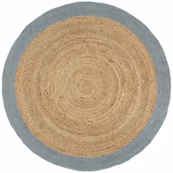 Donnez à votre intérieur une touche pastorale avec ce tapis en jute tressé ! C'est le choix parfait pour décorer votre pièce  ...