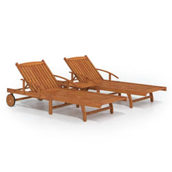 VidaXL 3104967 chaise d'extérieur Linge Bois d'acacia