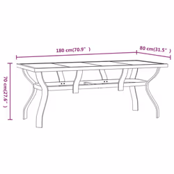 VidaXL 3095982 ensemble de meubles de jardin - Vue supplémentaire 6