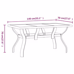 VidaXL 3102920 ensemble de meubles de jardin - Vue supplémentaire 7